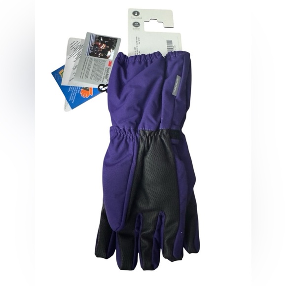 LEGO Wear Purple Waterproof Gloves Size 13/14 - Picture 2 of 4